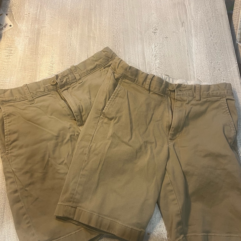 J. Crew Boys Khaki Shorts. Size 10.